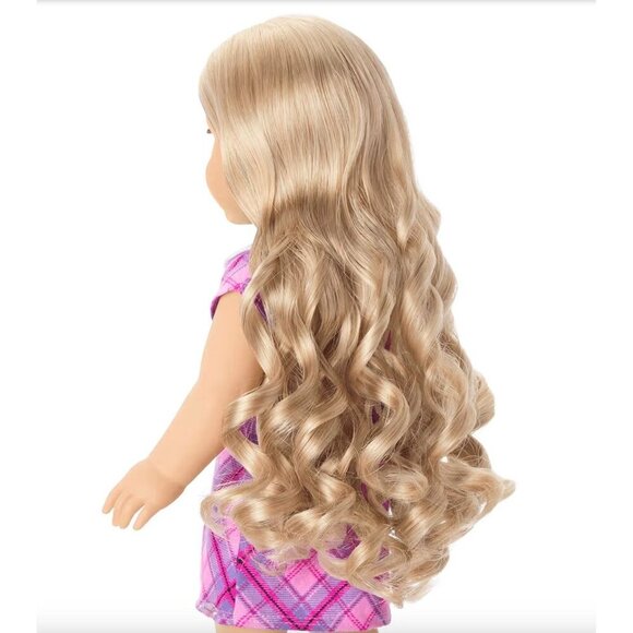 NIB American Girl Truly Me 18" Doll #125 Hazel Eyes Curly Blonde Hair HWY74 NRFB - Picture 4 of 8